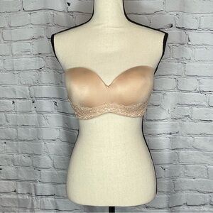 Victoria’s Secret Nude Body by Victoria Lined Strapless Bra 34DD